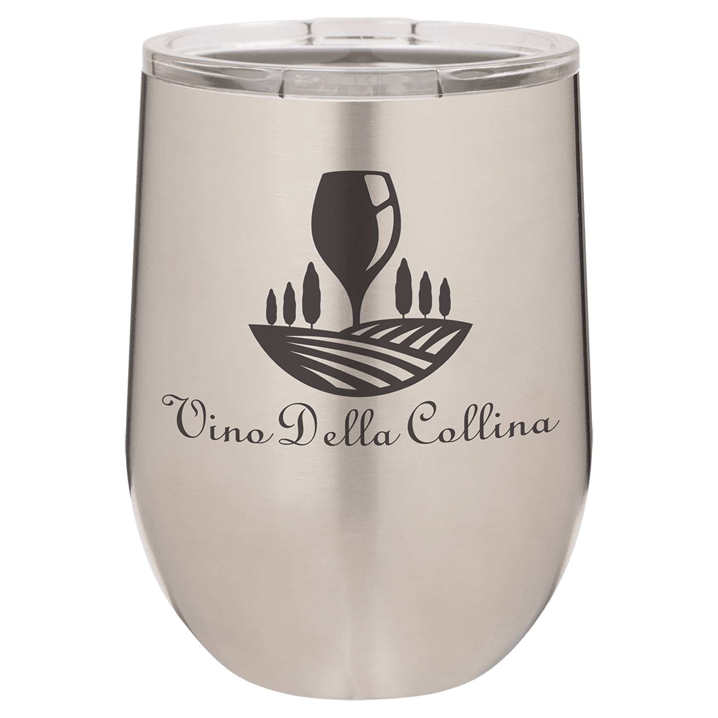 Polar Camel 12 oz. Stainless Steel Vacuum Insulated Stemless Wine Tumbler with Lid