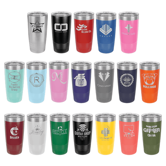 Polar Camel 20 oz. Ringneck Vacuum Insulated Tumbler w/Lid Sample Set